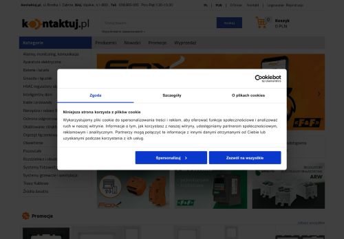 Hurtownia Elektrotechniczna „ELEKTRA” sp. jawna Bieniek